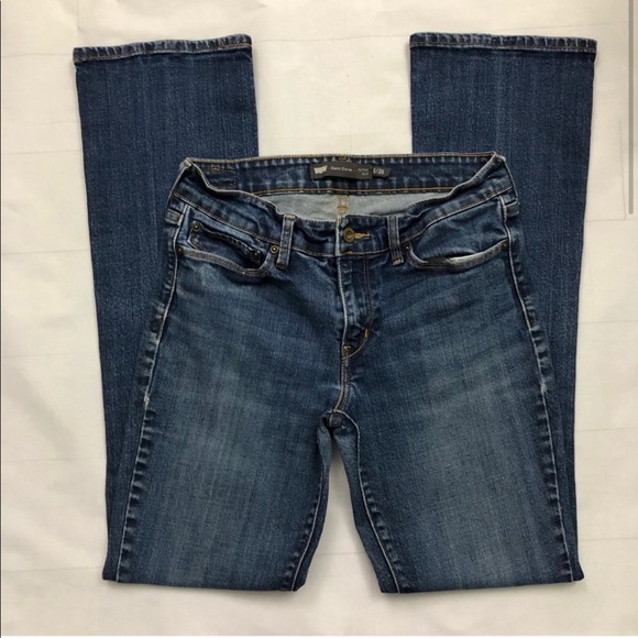 Levi’s Demi Curve Mid Rise Boot Cut Flare Jeans - Picture 3 of 4